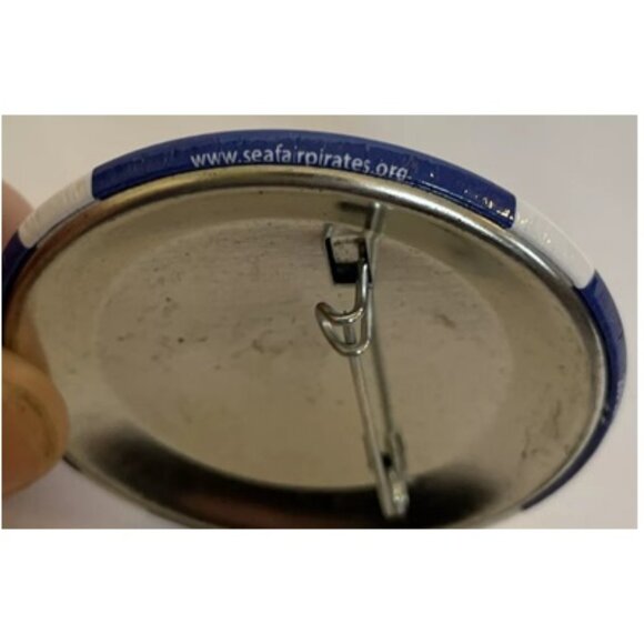 Seattle Seafair Pirates Pinback Button - 2018-19 I've Walked The Plank 2 1/4 in - Picture 3 of 5